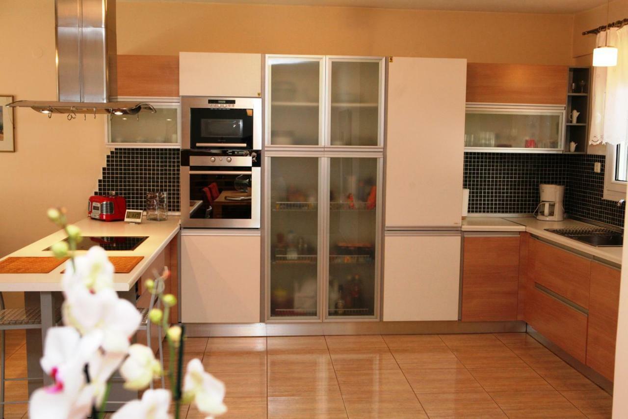 Luxury Sunny Home Near To Water-Park Agia Paraskevi  외부 사진
